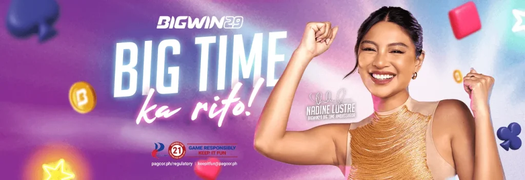 BigWin29 online casino Philippines promo banner