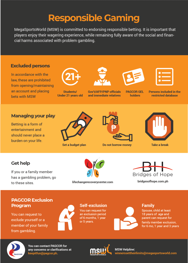 responsible gaming practices philippines msw